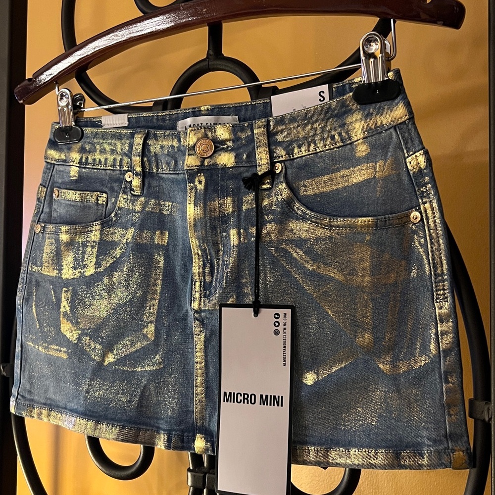 Almost Famous Micro Mini Skirt